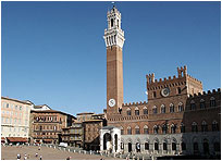 Piazza del Campo, Torre del Mangia, Municipio